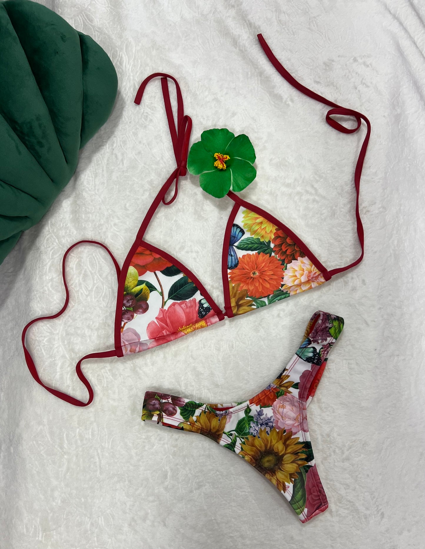Jardín de Flor Bikini Set