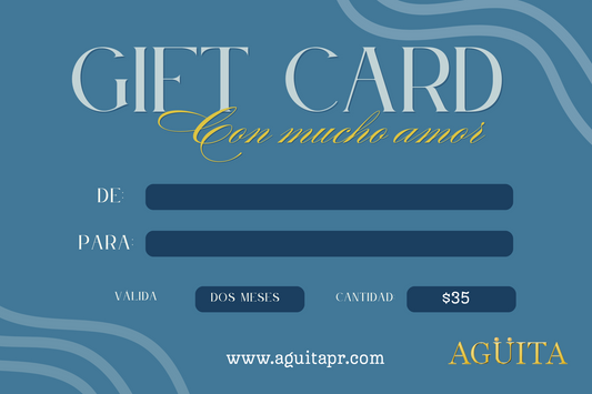 Tarjeta de Regalo
