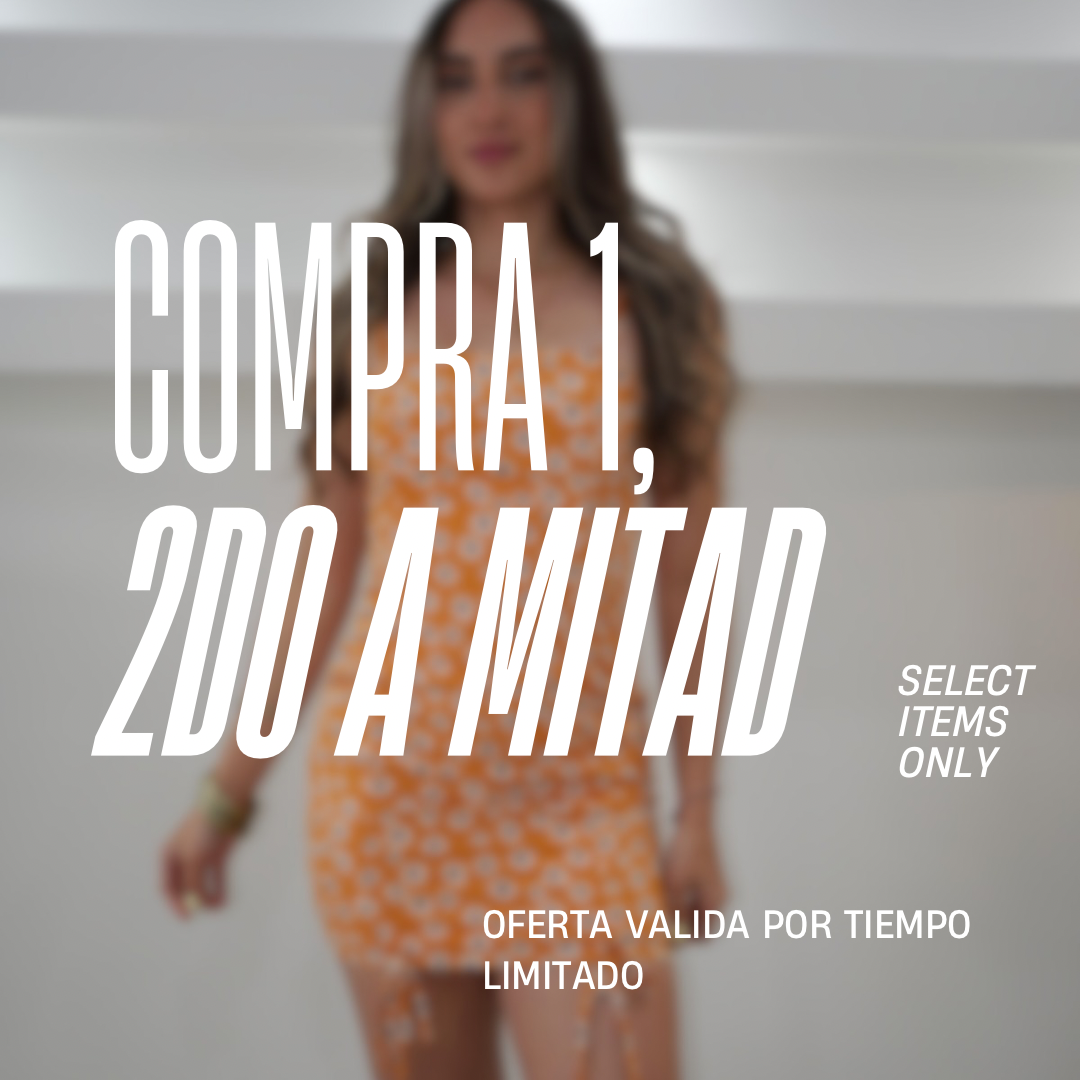 Compra 1 y el 2do a mitad