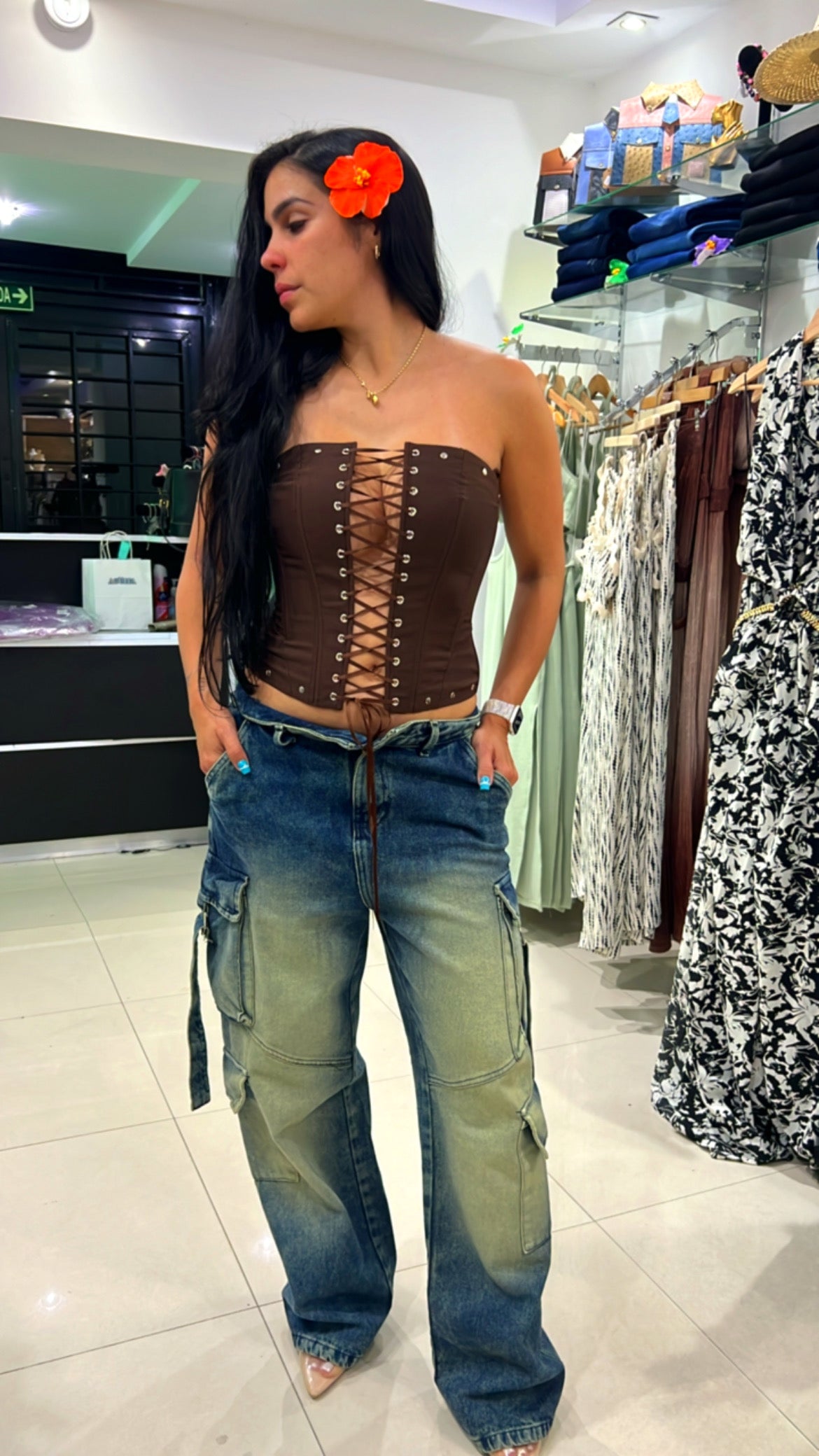 Dreamy Bustier Corset Top